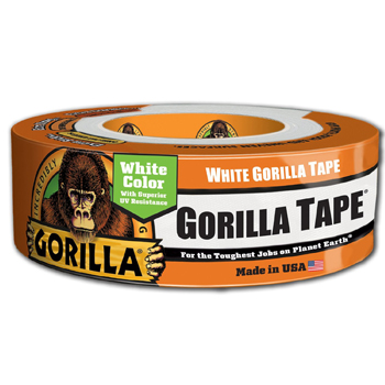 GORILLA DUCT TAPE (48MMX27M) WHITE